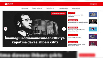 CHP İBB ‘yolsuzluk’ iddianamesine karşı "İstanbul İddianamesi" adıyla site açtı