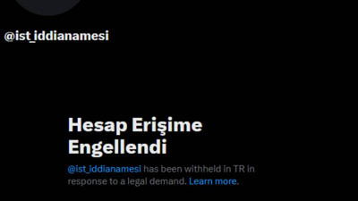İBB iddianamesine ilişkin bilgilerin yer aldığı "X" hesabına erişim engeli getirildi