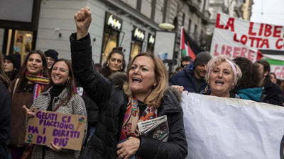 İtalya'da kadın cinayetine ömür boyu hapis yasalaştı