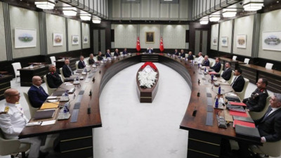 MGK toplantısı sona erdi: 7 maddelik bildiri açıklandı