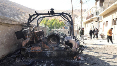 Son yılların en büyük saldırısı... İsrail, Şam'a karadan ve havadan saldırdı: 13 ölü