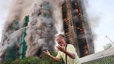 128 ölü, 200 kayıp: Hong Kong'da 3 gün yas ilan edildi