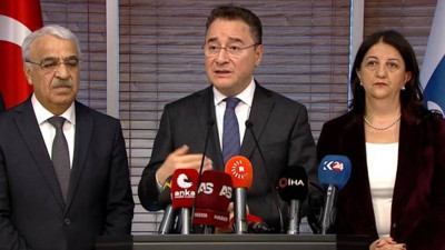 İmralı Heyeti'nden DEVA Partisi'ne ziyaret: Barış Yasasına ihtiyaç var