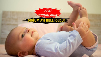 Zeki çocukların dünyaya geldiği ay! Bilim insanları araştırma yaptı