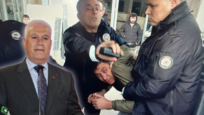 Bursa Büyükşehir Belediye Başkanı Bozbey'e yumruklu saldırı girişimi
