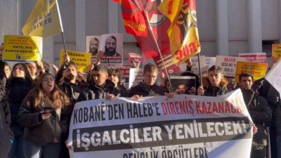 Beyazıt'ta Halep protestosuna katılan 4 genç tutuklandı