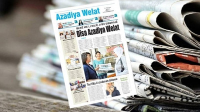 Azadiya Welat 10 yıllık aranın ardından yeniden yayın hayatına başladı