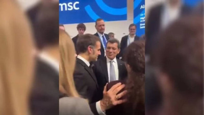 Mazlum Abdi ve İlham Ahmed, Macron ile bir araya geldi