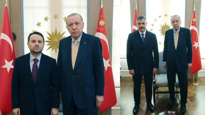 Erdoğan, Saray’da Gürlek ve Çiftçi ile görüştü