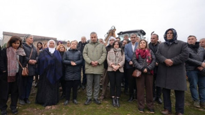 Mardin'de şüpheli şekilde yaşamını yitiren Emine İnci defnedildi