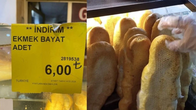 Ankara'da bayat ekmek 6 liradan satılıyor