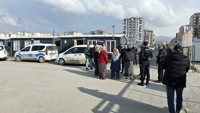 Konteyner kentte ‘taşının’ baskısı: Elektrikler kesildi, depremzedeler tepkili