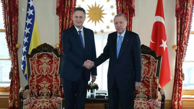 Erdoğan, Beçiroviç ile görüştü