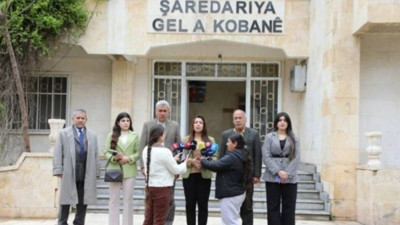 Kobani Belediye Başkanı resmen göreve başladı