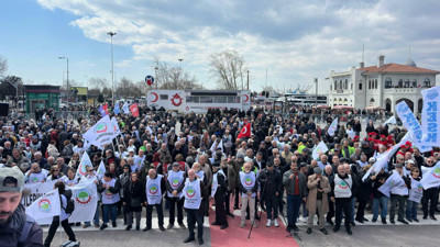 Kadıköy’de emeklilerden 'sefalet zulmüne son' mitingi: 'Bu düzen sürdürülemez'
