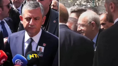 Kılıçdaroğlu, Özel ile tokalaşmadı, Gürsel Tekin ile sohbet etti