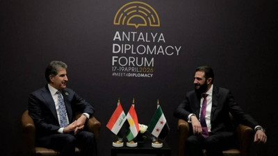 Neçirvan Barzani, Ahmed Şara ile Antalya'da görüştü