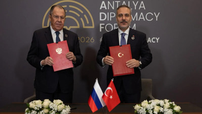 Hakan Fidan ve Sergey Lavrov Antalya'da görüştü