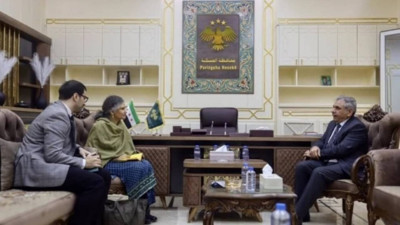 Heseke Valisi Ahmed BM heyetini kabul etti