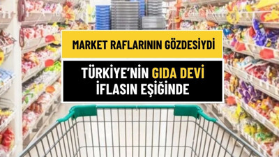 Market Raflarının Vazgeçilmeziydi: Türkiye'nin Ünlü Gıda Devi İflas Bayrağını Çekti