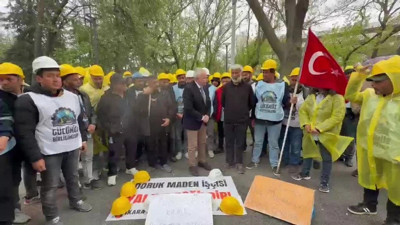 Madencilerin açlık grevi 6. gününde