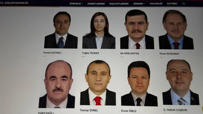 Tutuklanan Tuncay Sonel’in ismi hâlâ bakanlık sitesinde