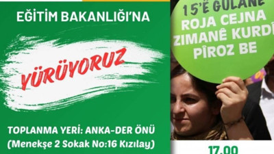 ‘Kürtçeye statü’ talebiyle Milli Eğitim Bakanlığına yürüyüş düzenlenecek
