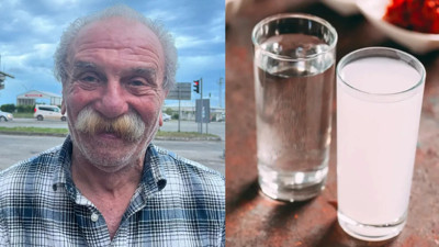Rakı sofrasını paylaşan emekliye soruşturma