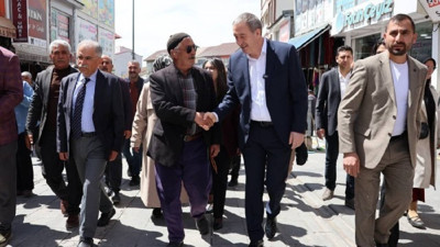 Tuncer Bakırhan Ağrı'da: Demokratik çözüm mücadeleyi büyütmekle mümkün olur