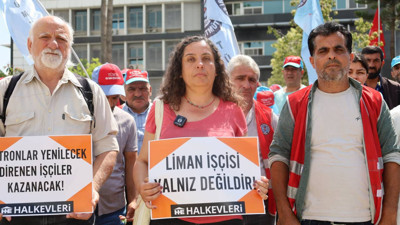 Mersin Limanı işçilerinin direnişi 145’inci gününde