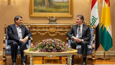 SDG Komutanı Mazlum Abdi Erbil’de Neçirvan Barzani ile görüştü