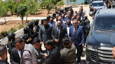 Halep Valisi Xerib'den Kobani ziyareti: Entegrasyon ve hizmetler masaya yatırıldı