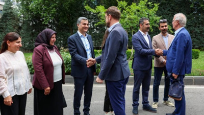 Avrupa Solu heyeti yerine kayyım atanan belediye eşbaşkanlarıyla görüştü