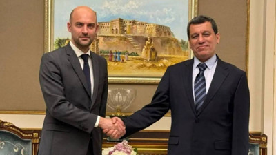 Mazlum Abdi ve İlham Ahmed, Fransa Dışişleri Bakanı Barot ile görüştü