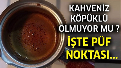 Türk Kahvesini Yıllarca Yanlış Yapmışız! Kahveyi Pişirmeden Hemen Önce Bunu Yapın