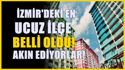 İzmir'de kiraların çok daha uygun olduğu ilçe: Konak'tan bile merkez olacak...