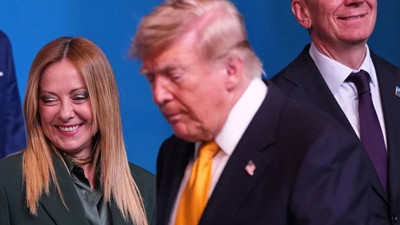 Meloni ile Trump göz göze gelmedi