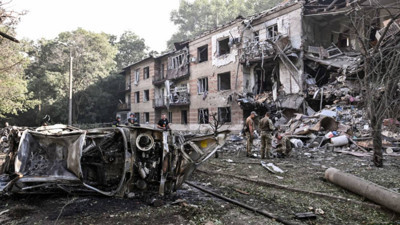 Ukrayna'dan Moskova'ya 400 İHA'lı saldırı