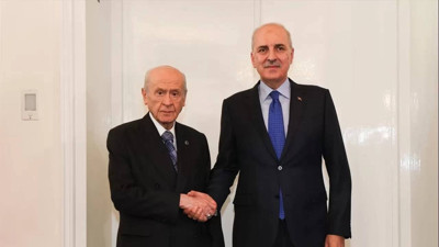Kurtulmuş-Bahçeli görüşmesi sona erdi