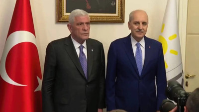 Çerçeve yasa turu: Kurtulmuş'tan Dervişoğlu'na ziyaret