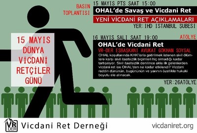 Bugün Dünya Vicdani Retçiler günü - Resim : 1