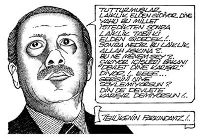 Karikatür sanatçısı Erdoğan'a hakaretten tutuklandı - Resim : 1