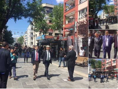 Yüksel ablukada, milletvekilleri oturma eyleminde - Resim : 1