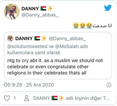 Muhammed Salah'ın Noel paylaşımı tepki aldı - Resim : 2