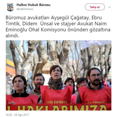 Gülmen ve Özakça’nın avukatları gözaltına alındı - Resim : 1