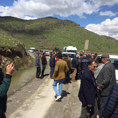 Peri Suyu üzerine kurulan barajda köprü için keşif yapıldı - Resim : 3