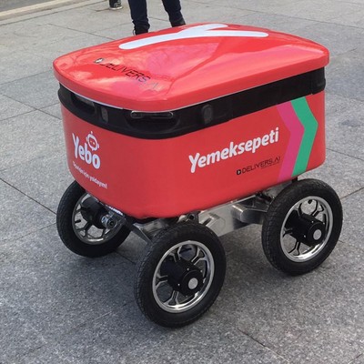 Yemeksepeti İstanbul'da otonom teslimat robotlarını test ediyor - Resim : 1