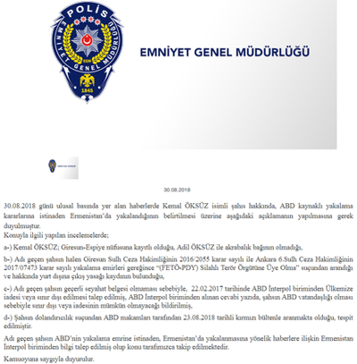 Emniyet: Kemal Öksüz, Adil Öksüz'ün kardeşi değil - Resim : 1