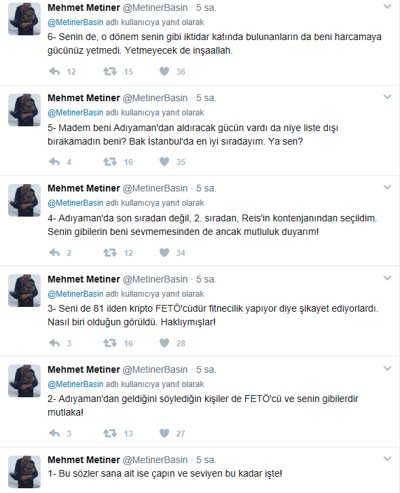 Metiner'den Arınç'a: Kripto 'FETÖ'cü' - Resim : 1