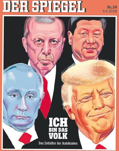Der Spiegel'e 'Otokrat' olarak kapak olan Erdoğan 'Elhamdülillah' dedi - Resim : 1
